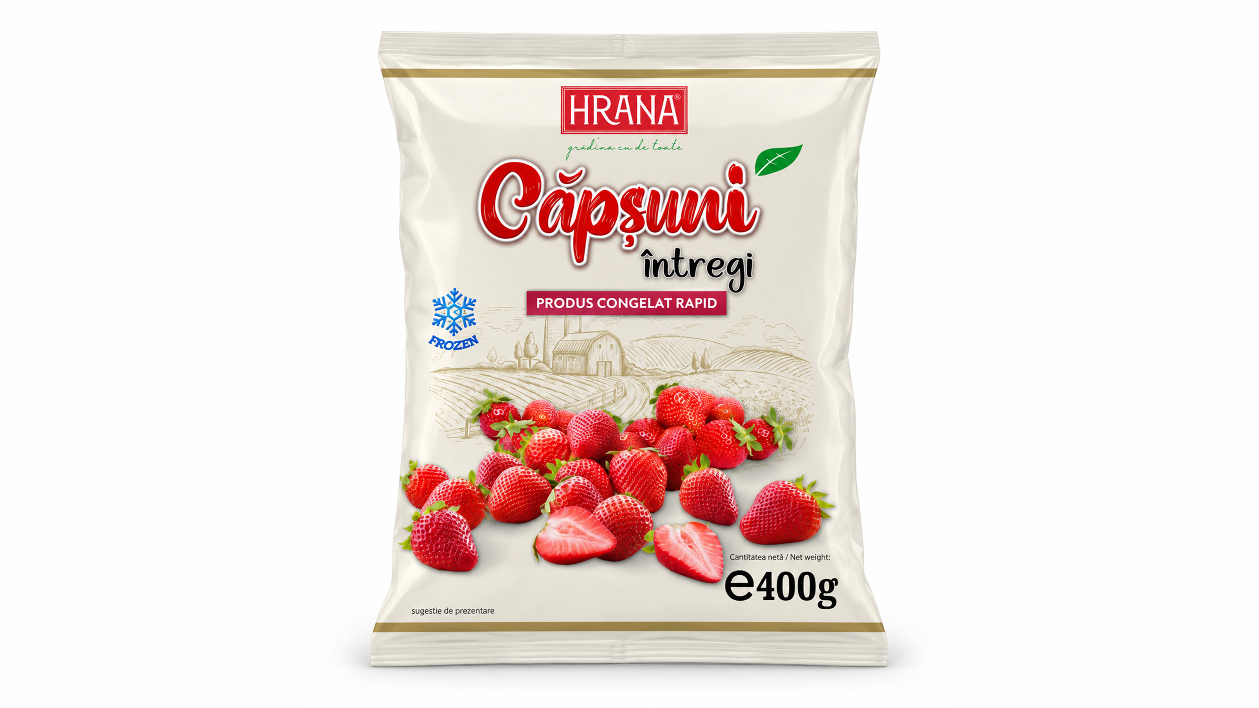 Capsuni intregi 400g
