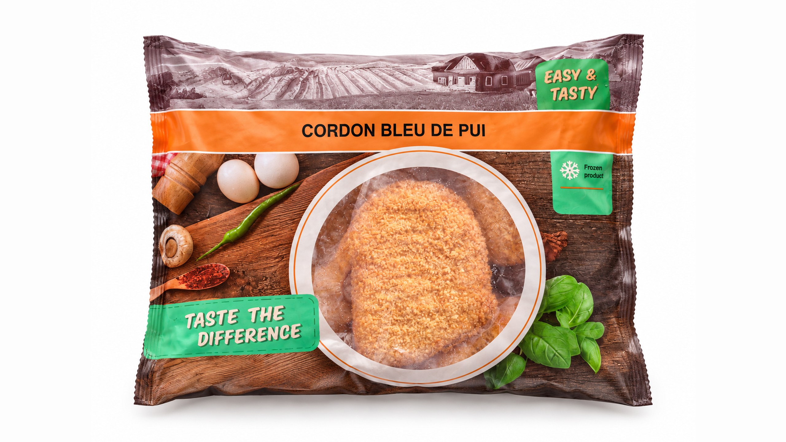 Cordon Bleu Cascaval si sunca 500g